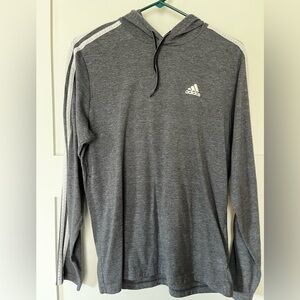 Adidas Hooded Long Sleeve, Men’s M